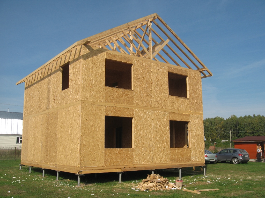 Как построить дом из СИП панелей своими руками